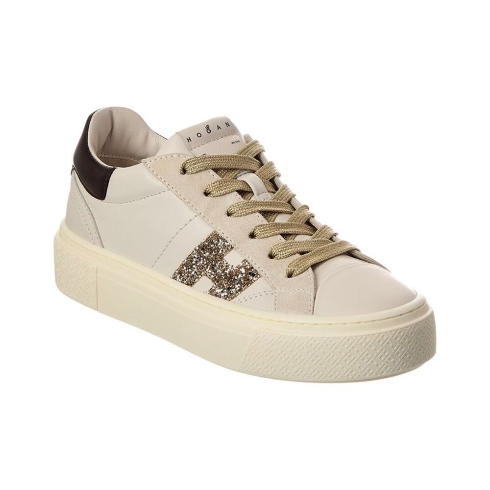 Hogan Crosswind Leather Sneaker